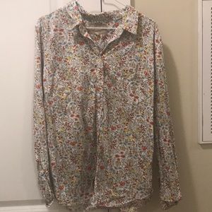 Banana Republic Soft Wash Shirt Adorable XL